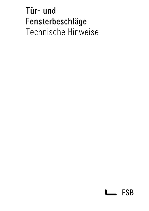 Technical information (German)